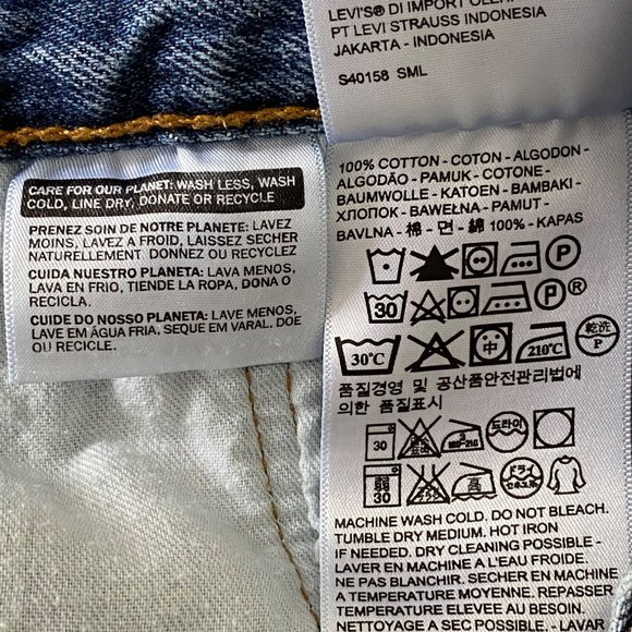 Levi's 501xx Men's Jeans Size 40x32 Red Tag Classic Button Fly Straight Med Wash - Picture 5 of 15